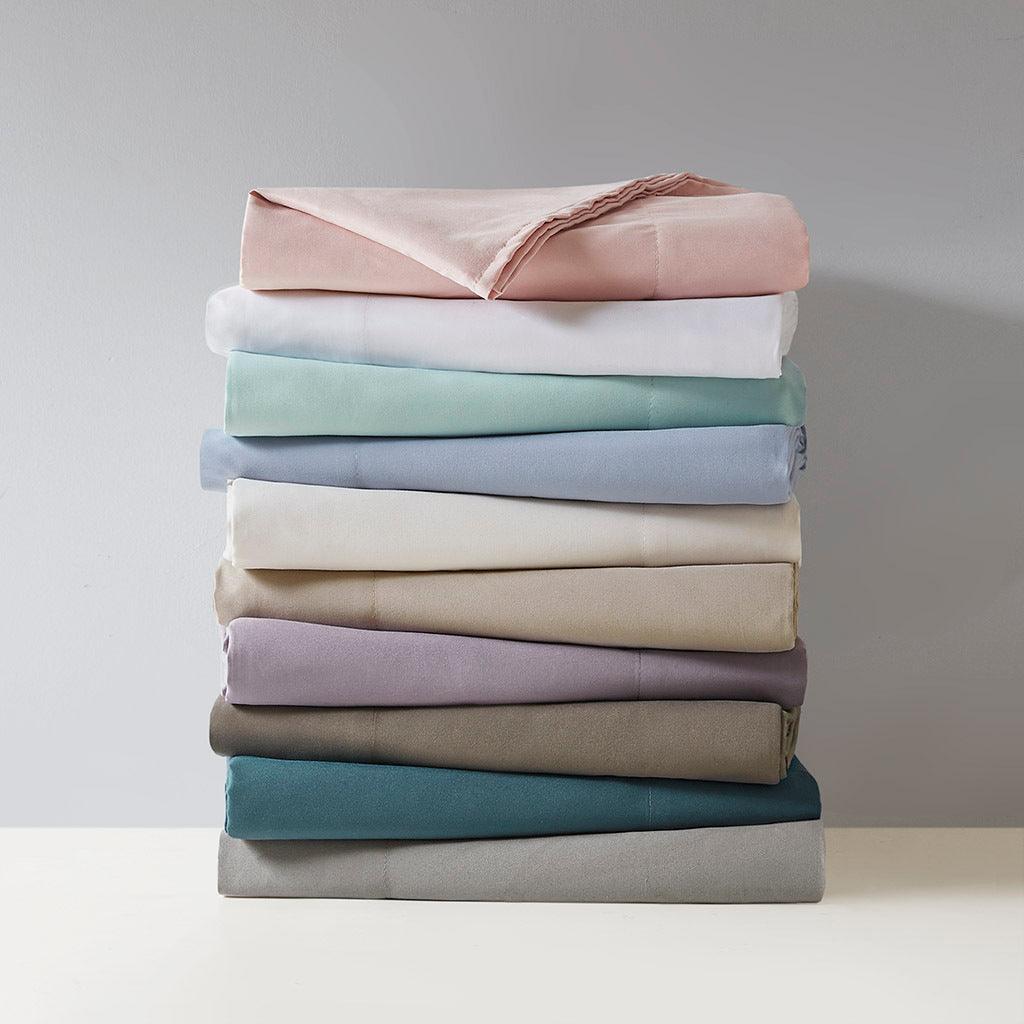 Olliix.com Sheets & Sheet Sets - 3M Microcell California King Sheet Set White