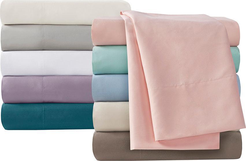 Olliix.com Sheets & Sheet Sets - 3M Microcell California King Sheet Set White