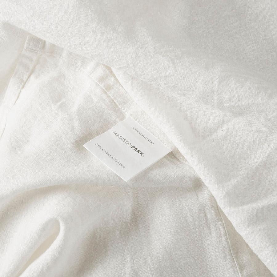 Olliix.com Sheets & Sheet Sets - 4PC Sheet Set Ivory MP20-7892
