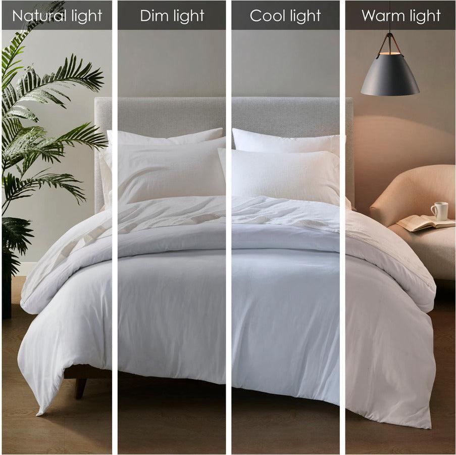 Olliix.com Sheets & Sheet Sets - 4PC Sheet Set Ivory MP20-7892