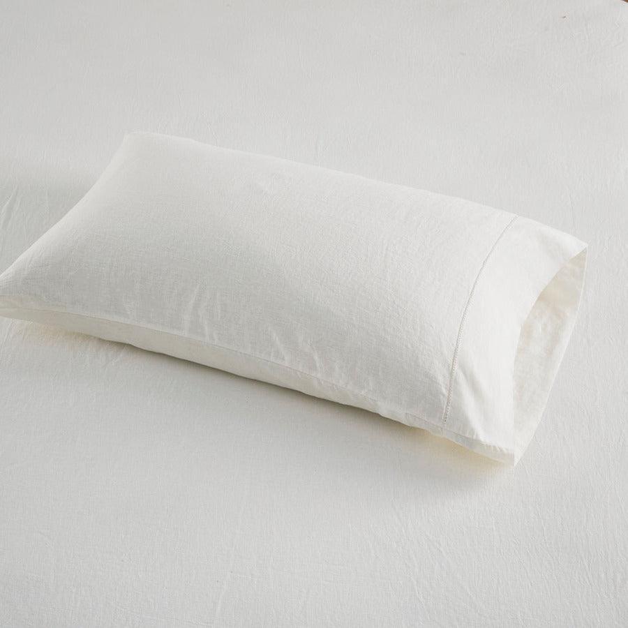 Olliix.com Sheets & Sheet Sets - 4PC Sheet Set Ivory MP20-7892