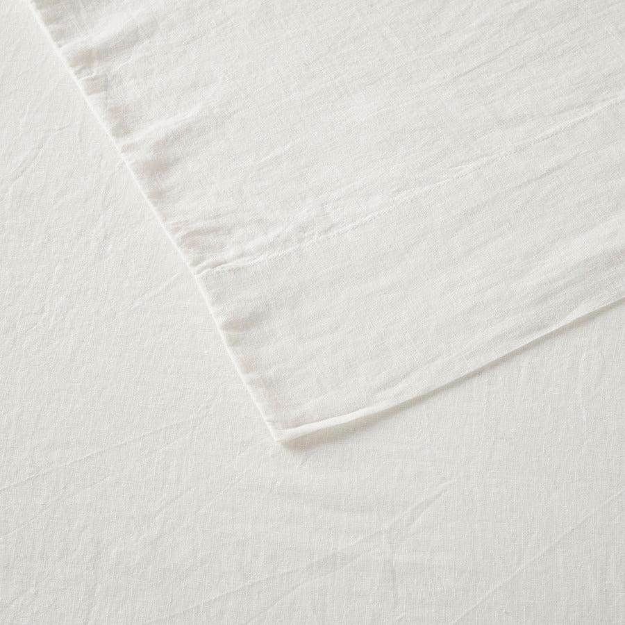 Olliix.com Sheets & Sheet Sets - 4PC Sheet Set Ivory MP20-7892
