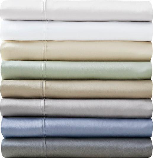 Olliix.com Comforters & Blankets - 525 Thread Count Cotton Blend Sheet Set Blue Queen