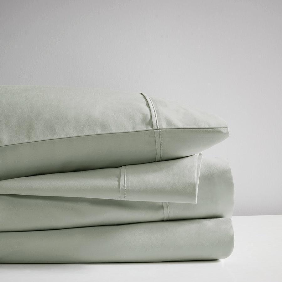 Olliix.com Bath Towels - 525 Thread Count Cotton Blend Sheet Set Gray
