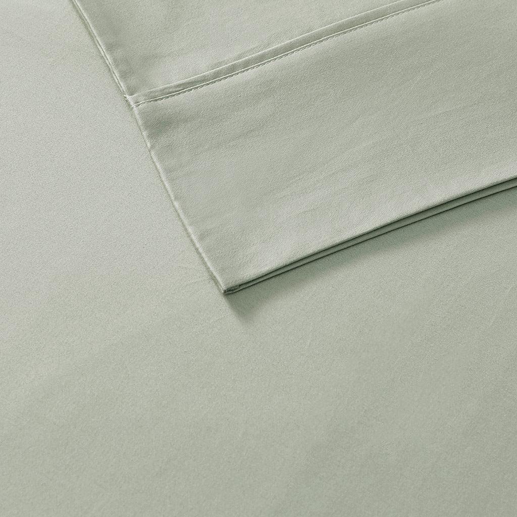 Olliix.com Sheets & Sheet Sets - 525 Thread Count Full Sheet Set Sage