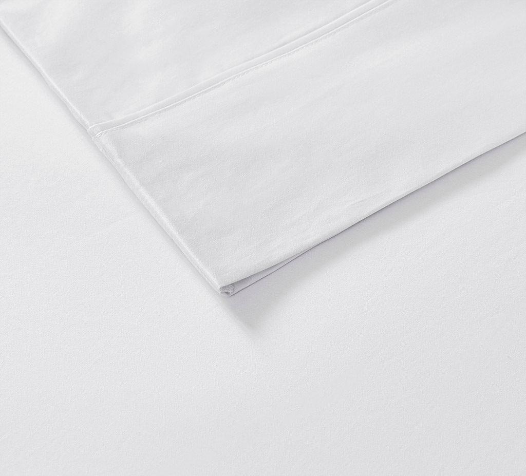 Olliix.com Sheets & Sheet Sets - 525 Thread Count Full Sheet Set White
