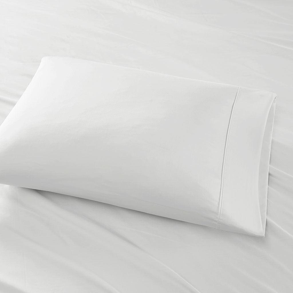 Olliix.com Sheets & Sheet Sets - 600 Thread Count King 102" Sheet Set White