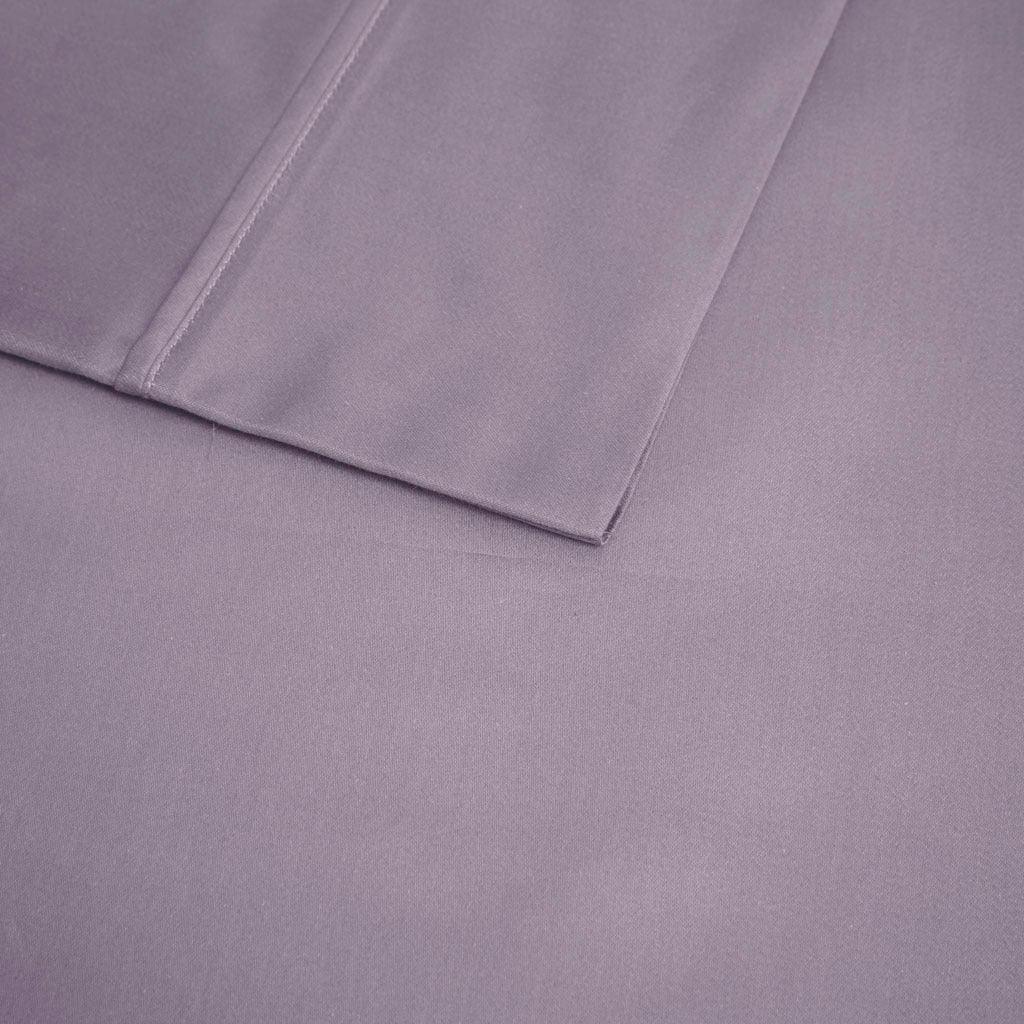 Olliix.com Sheets & Sheet Sets - 600 Thread Count King Sheet Set Purple