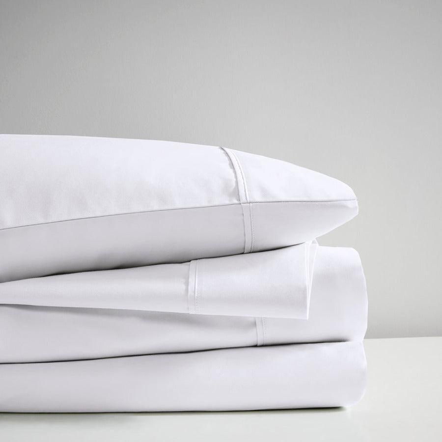 Olliix.com Sheets & Sheet Sets - 700TC TriBlend Anti-microbial 4 Piece sheet set King White