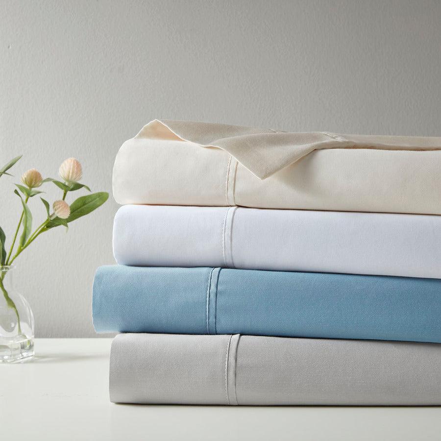 Olliix.com Sheets & Sheet Sets - 700TC TriBlend Anti-microbial 4 Piece sheet set King White