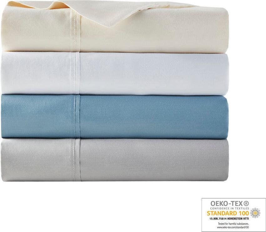 Olliix.com Sheets & Sheet Sets - 700TC TriBlend Anti-microbial 4 Piece sheet set King White