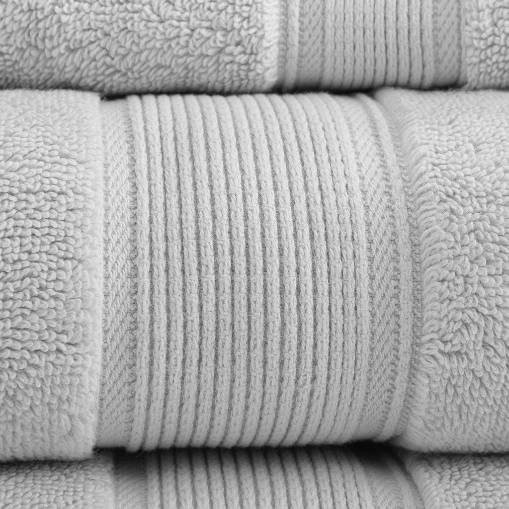 Olliix.com Bath Towels - 800GSM 30" Bath Towel Silver