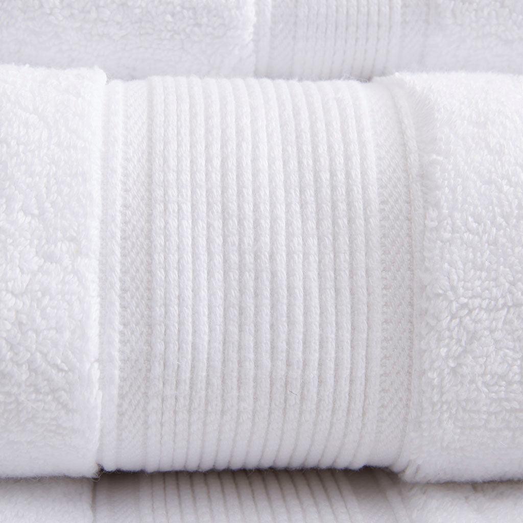 Olliix.com Bath Towels - 800GSM 8-Piece Towel Set White