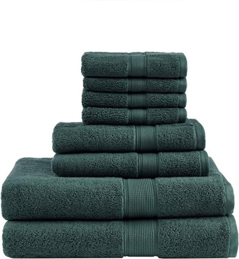 Olliix.com Bath Towels - 800GSM Bath Towel Dark Green