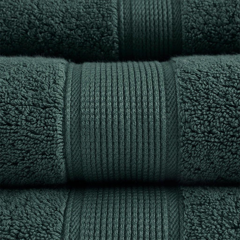 Olliix.com Bath Towels - 800GSM Bath Towel Dark Green