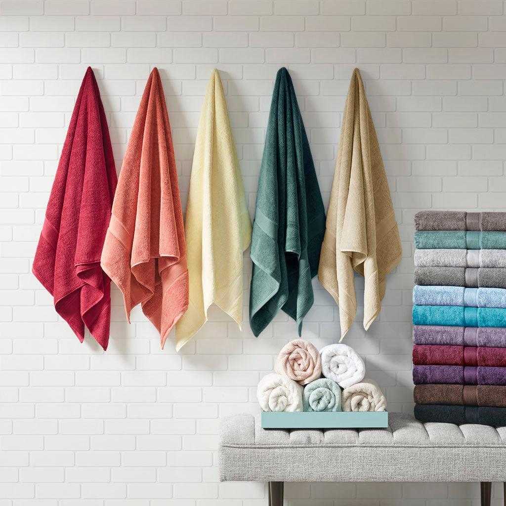 Olliix.com Bath Towels - 800GSM Bath Towel Dark Green