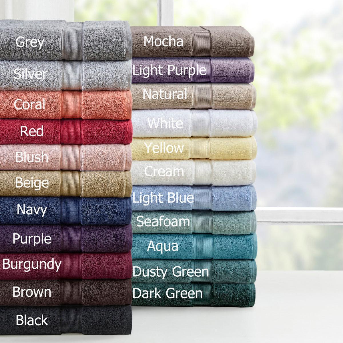 Olliix.com Bath Towels - 800GSM Bath Towel Dark Green