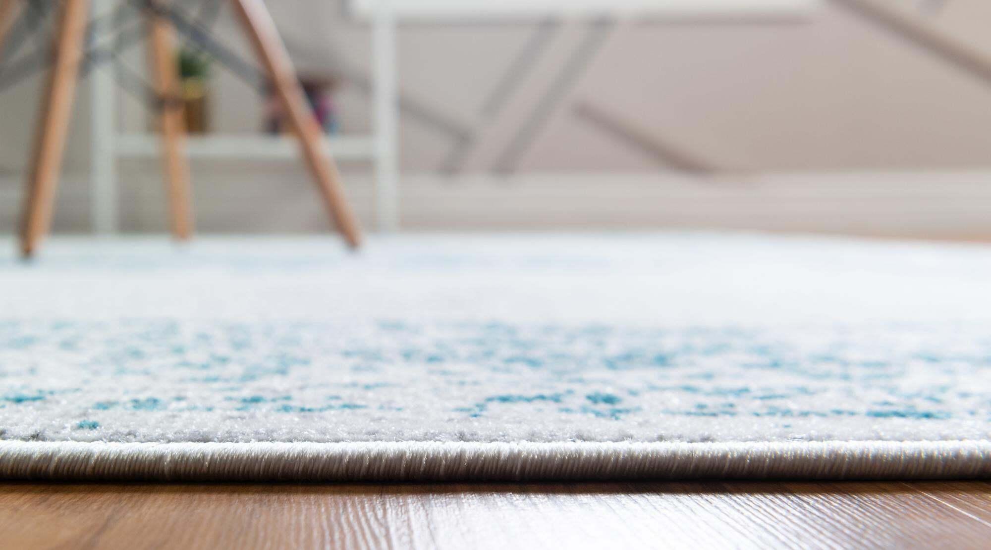 Unique Loom Indoor Rugs - Aarhus 3' x 10' Runner Rug Cream
