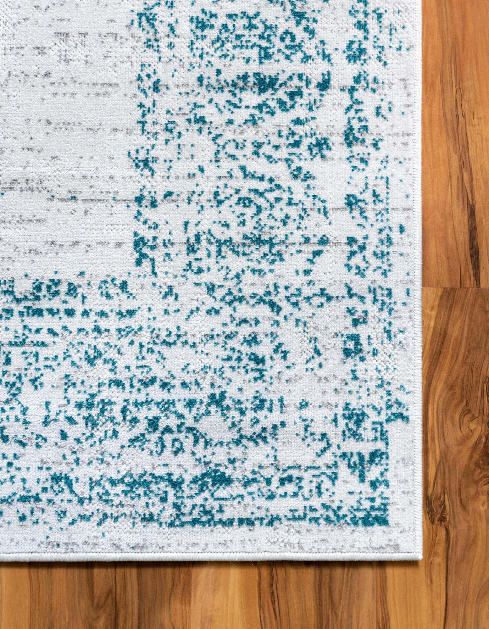 Unique Loom Indoor Rugs - Aarhus 3' x 10' Runner Rug Cream