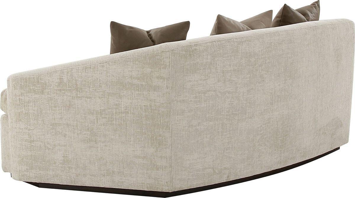 Tov Furniture Sofas & Couches - Abreeyah Beige Velvet Sofa