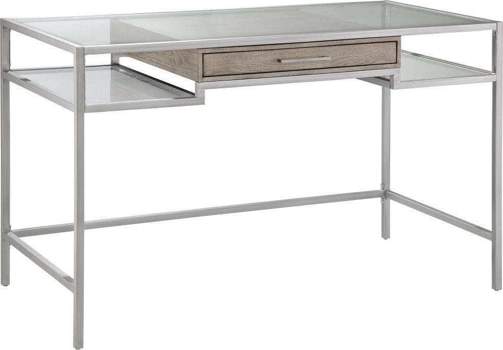 Olliix.com Desks - Adela Writing Desk Antique Silver