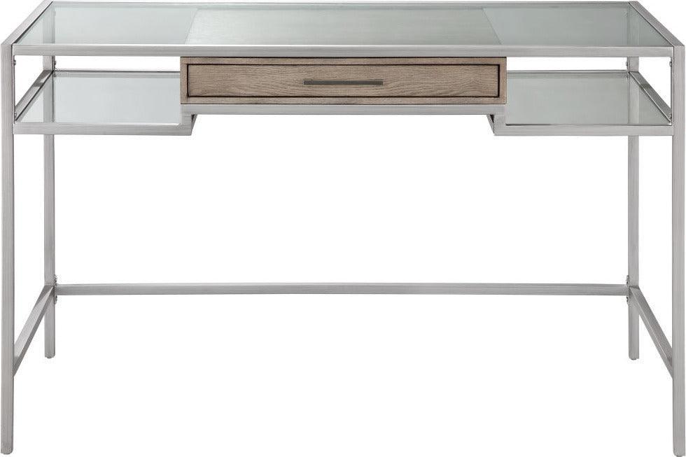 Olliix.com Desks - Adela Writing Desk Antique Silver