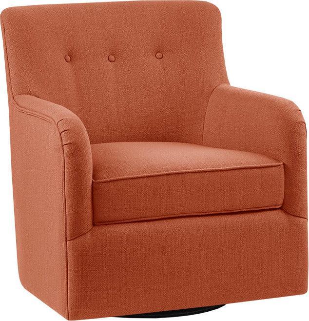 Olliix.com Accent Chairs - Adele Swivel Chair Spice
