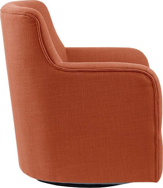 Olliix.com Accent Chairs - Adele Swivel Chair Spice
