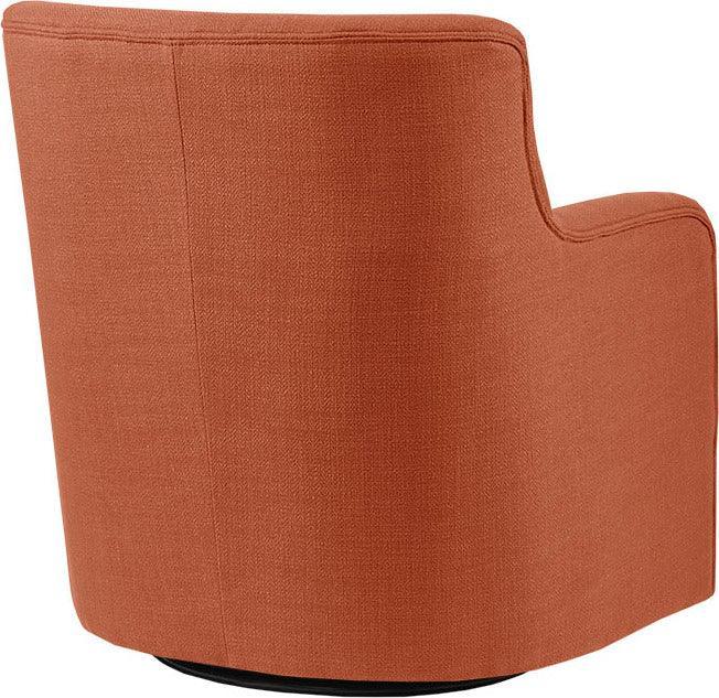 Olliix.com Accent Chairs - Adele Swivel Chair Spice