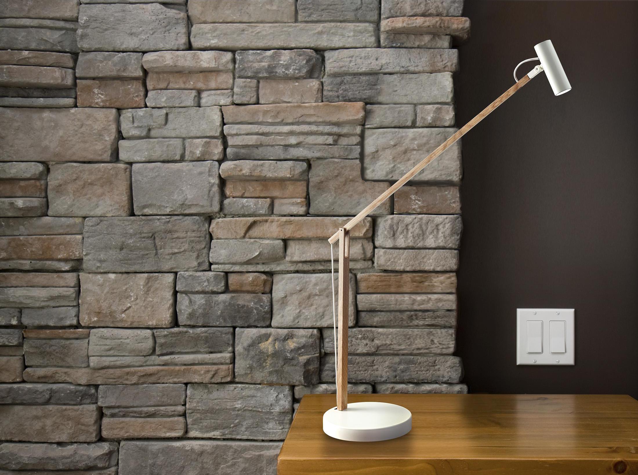 Adesso Desk Lamps - ADS360 Crane Desk Lamp Natural & White