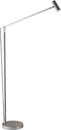 Adesso Floor Lamps - ADS360 Crane Floor Lamp Brushed Steel