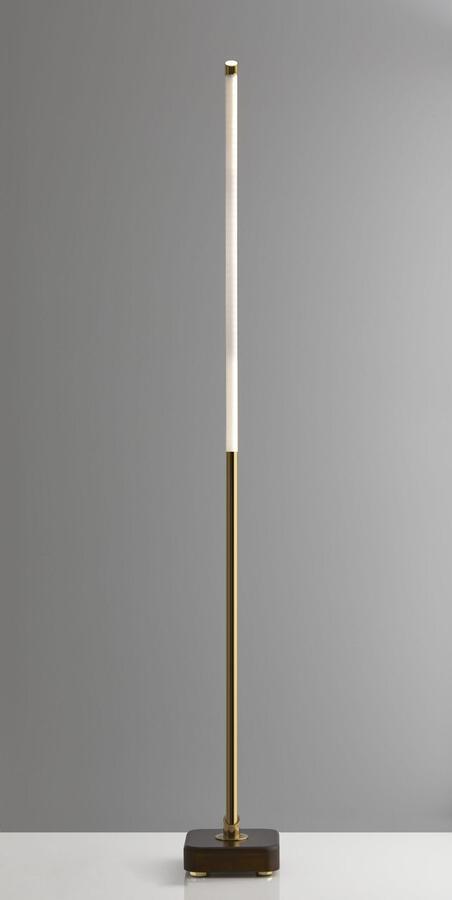 Adesso Floor Lamps - Ads360 Theremin Led Ww- Gold