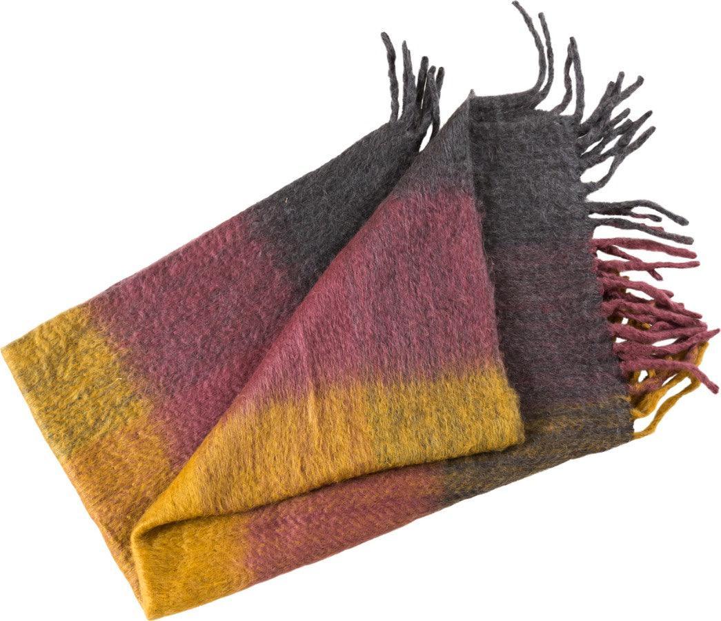 Tov Furniture Pillows & Throws - Afrino Wool Colored Throw Multicolor