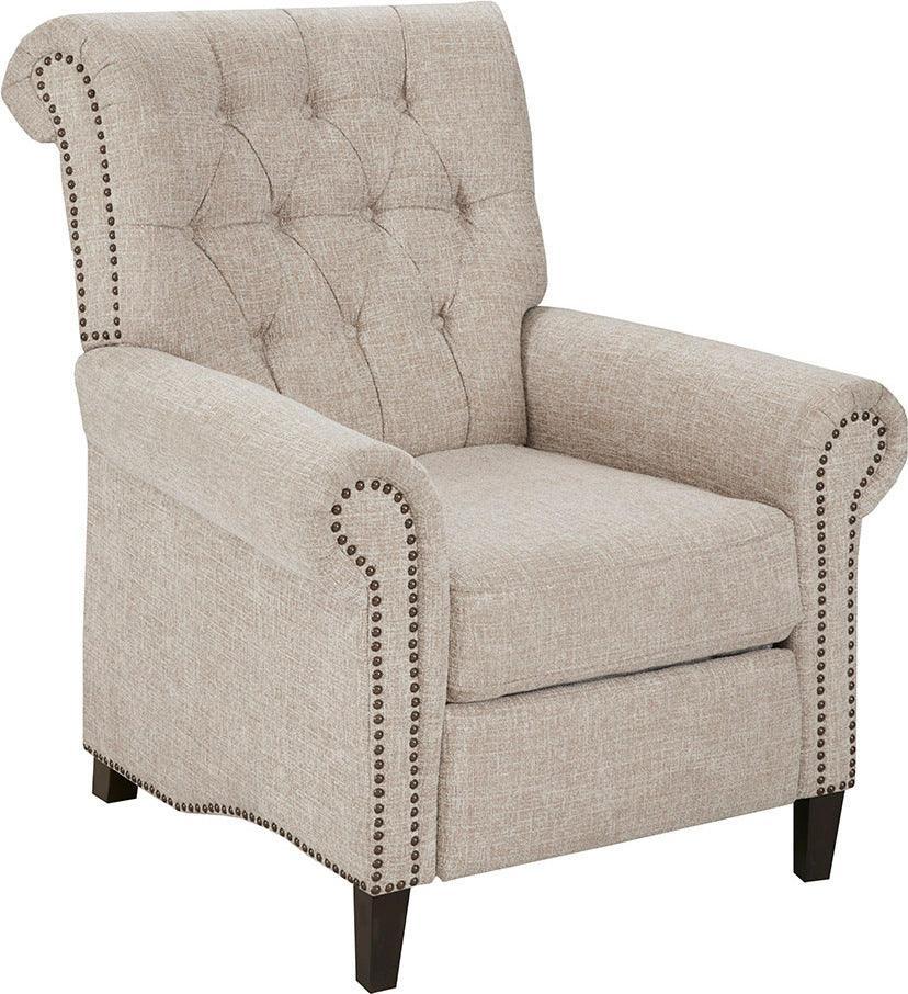 Olliix.com Recliners - Aidan Push Back Recliner Cream