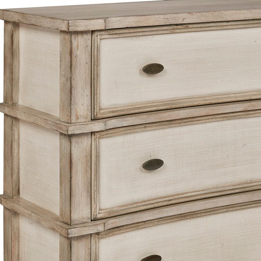 Olliix.com Chest of Drawers - Alcott 3 Drawer Chest Natural & Cream