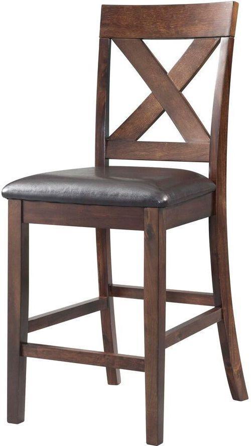 Elements Dining Sets - Alexa 7 Piece Dining Set Cherry