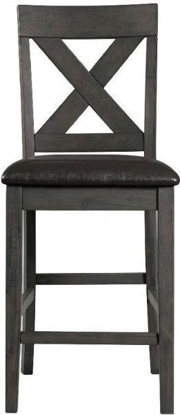Elements Dining Sets - Alexa Counter Height Dining Set For 6 Gray