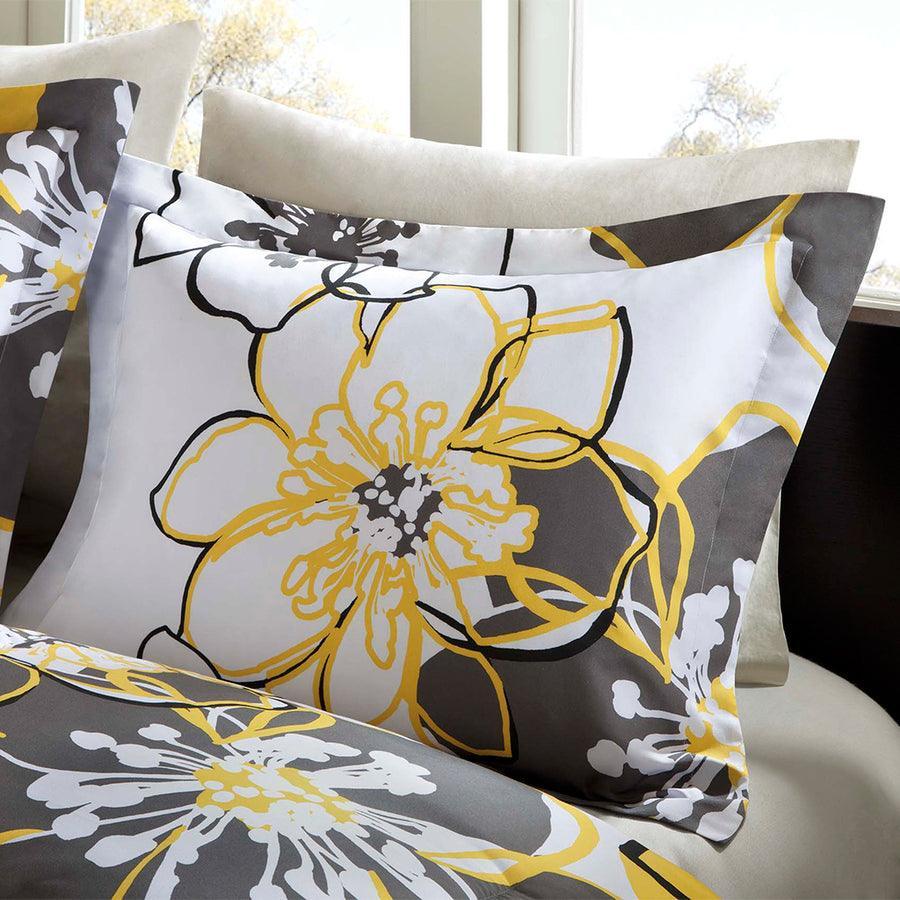 Olliix.com Comforters & Blankets - Allison 26 " W Comforter Set Yellow Full/Queen