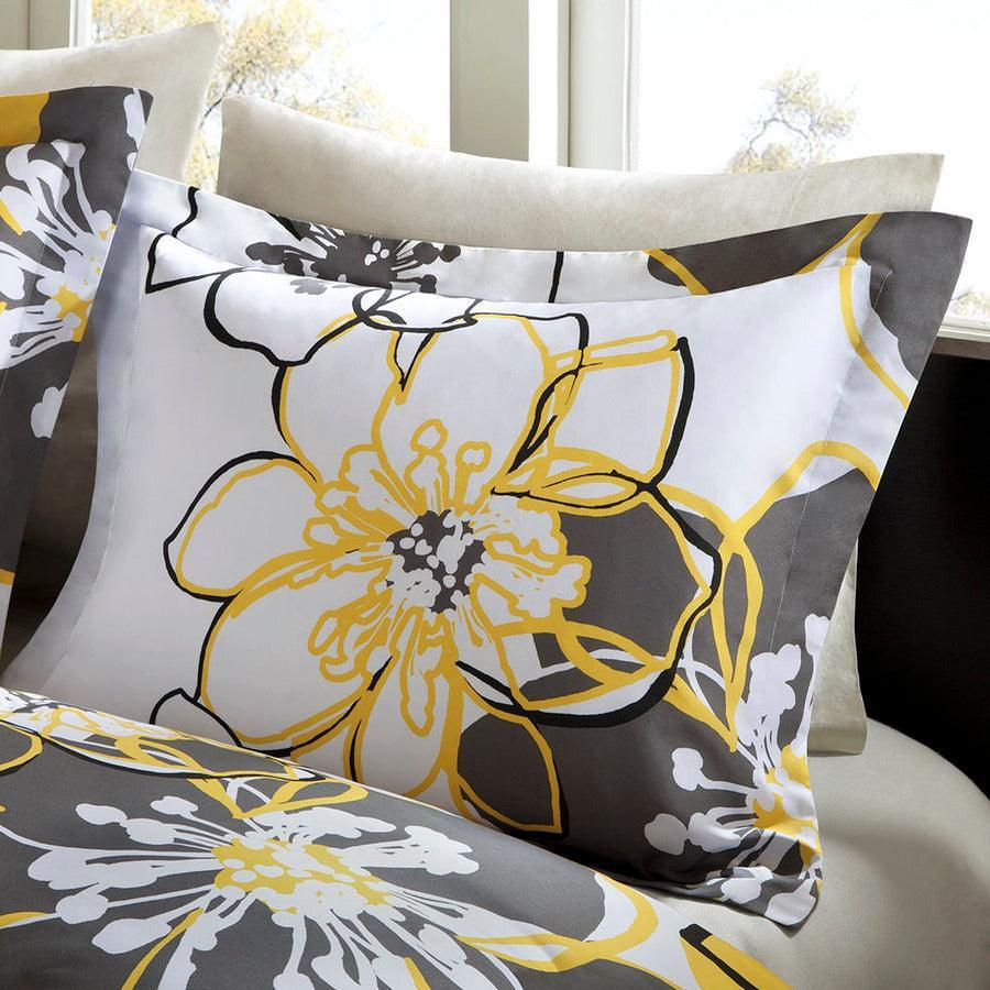 Olliix.com Duvet & Duvet Sets - Allison Full/Queen Duvet Cover Set Yellow