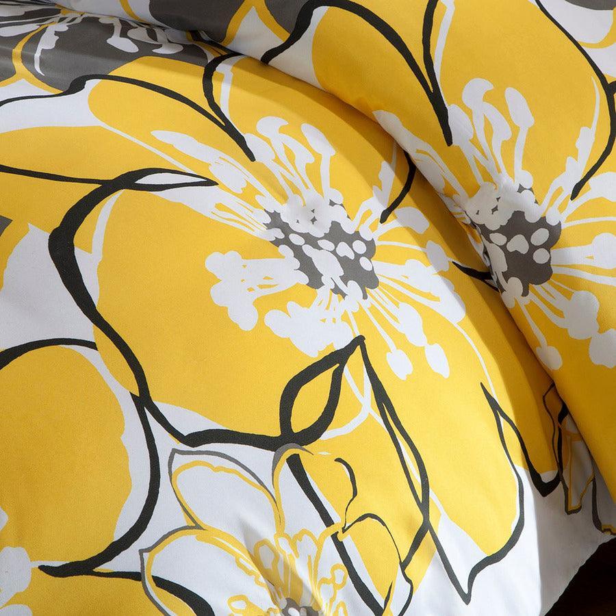 Olliix.com Duvet & Duvet Sets - Allison Full/Queen Duvet Cover Set Yellow