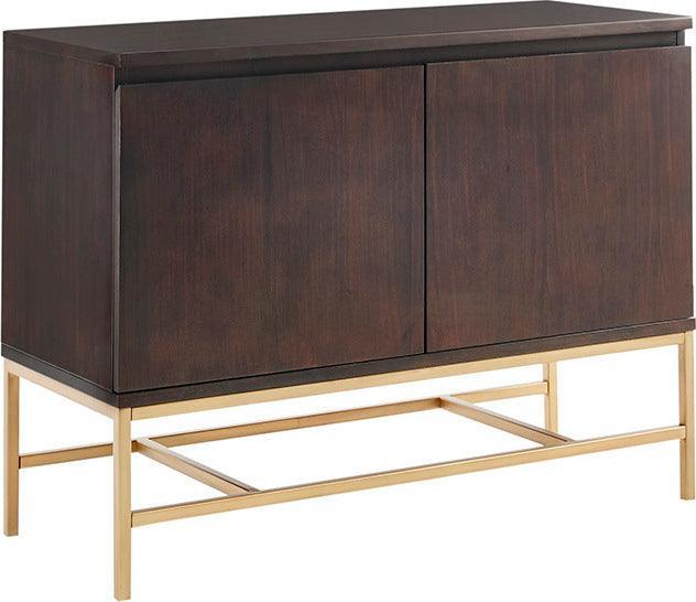 Olliix.com Buffets & Cabinets - Allister Accent Cabinet Morocco & Gold