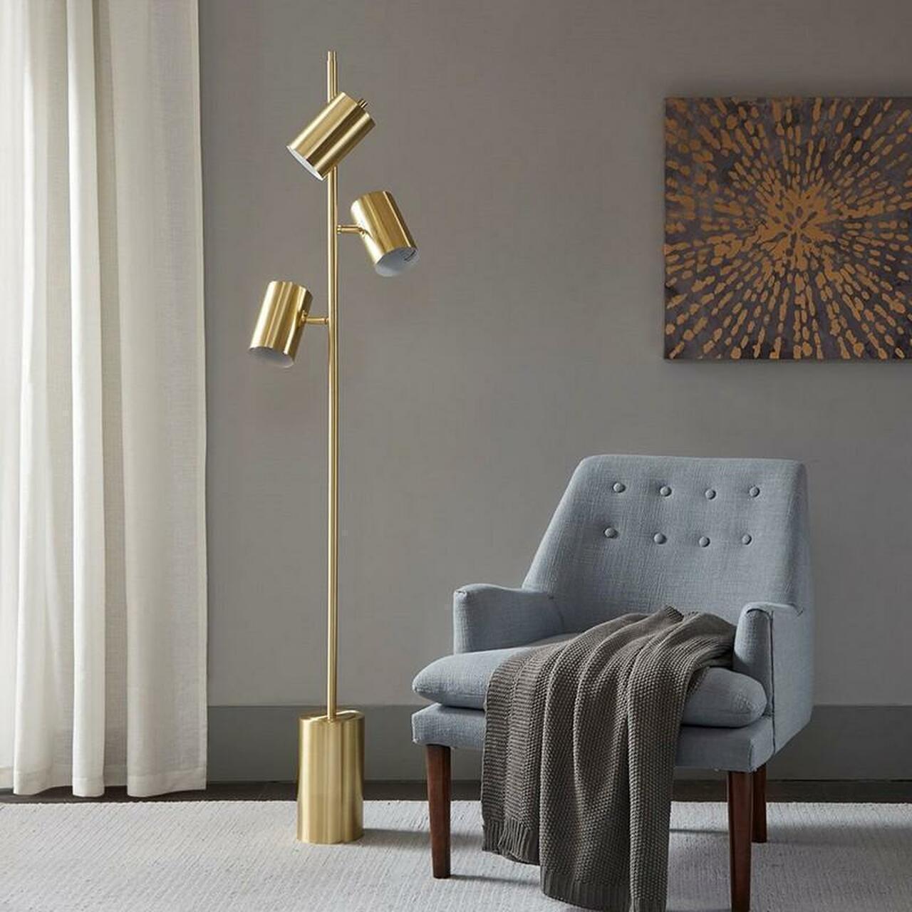 Olliix.com Floor Lamps - Alta Floor Lamp Gold