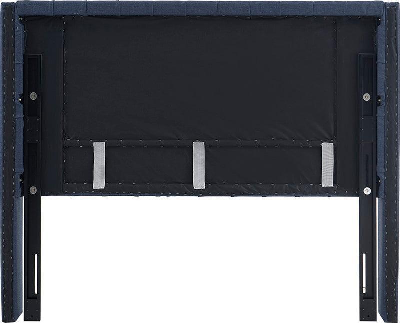 Olliix.com Headboards - Amelia Upholstery 68.5 W Headboard Navy