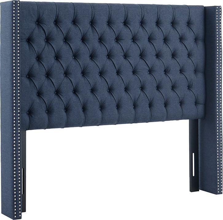 Olliix.com Headboards - Amelia Upholstery Headboard Navy