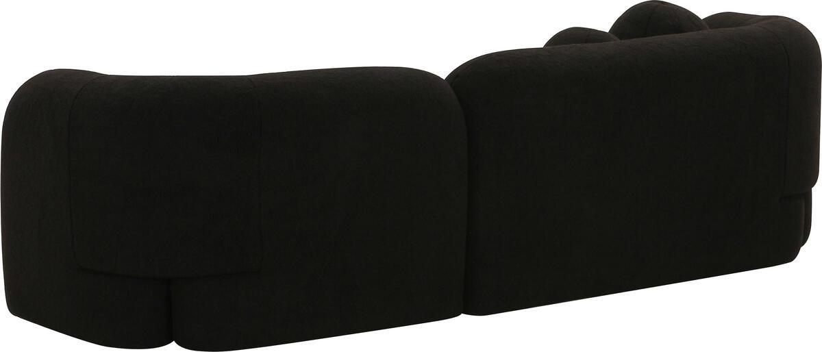 Tov Furniture Sofas & Couches - Amelie Black Faux Fur Sofa