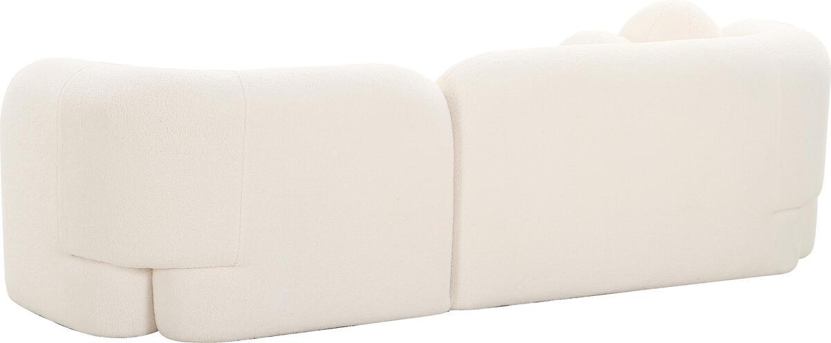 Tov Furniture Sofas & Couches - Amelie Cream Faux Fur Sofa