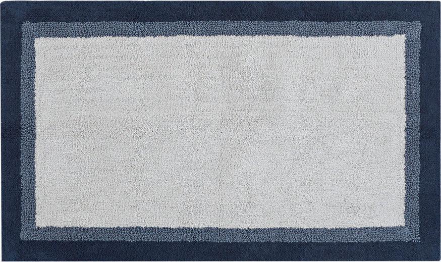 Olliix.com Bath Rugs - Amherst 24" Bath Rug Navy