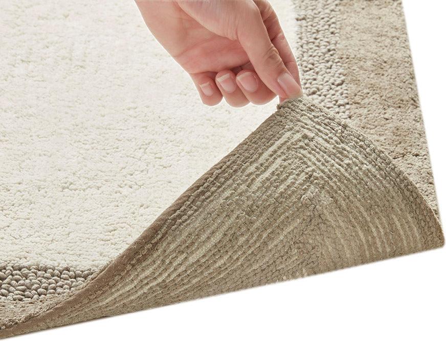 Whistlebury Taupe Bath Mat – Covered By Rugs
