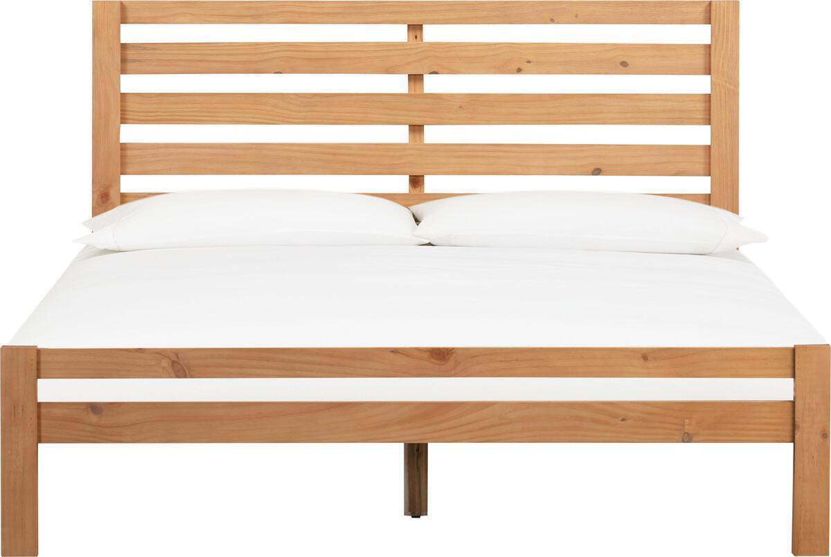 Tov Furniture Beds - Andy Wooden King Bed in Oak Oak
