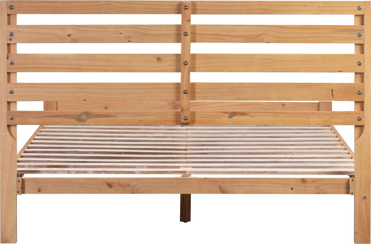 Tov Furniture Beds - Andy Wooden King Bed in Oak Oak